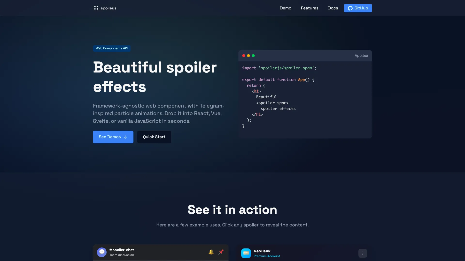 Thumbnail of Spoiler.js